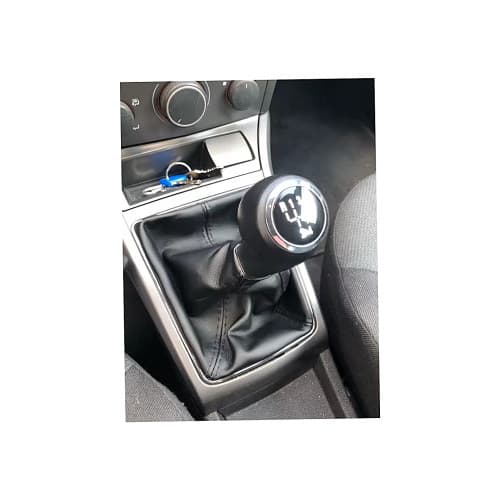 Maner si manson schimbator auto imitatie piele compatibil Opel Astra H  2006-2010 cu 2 adaptoare pentru 5 si 6 viteze Cod: SC-117 2