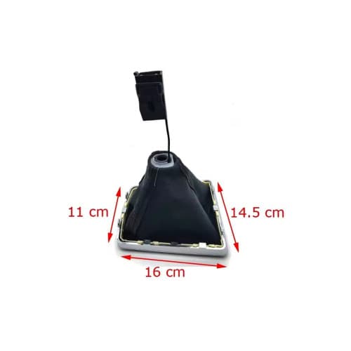 Maner si manson schimbator auto imitatie piele compatibil Opel Astra H  2006-2010 cu 2 adaptoare pentru 5 si 6 viteze Cod: SC-117 3