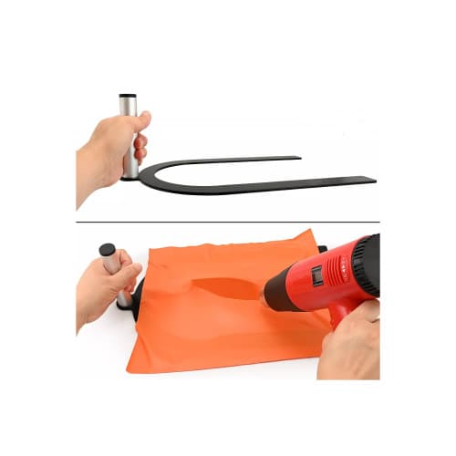 Suport montaj folie auto si PPF forma U cu maner pentru oglinda, antene si suprafete curbate Cod: M124 3