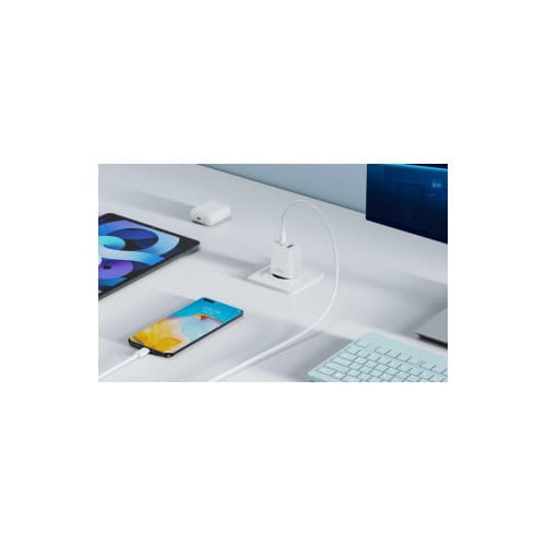 Incarcator retea PD30W  USB-C 30W + USB-A 18W Quick Charge  Cod:XO-L130 3