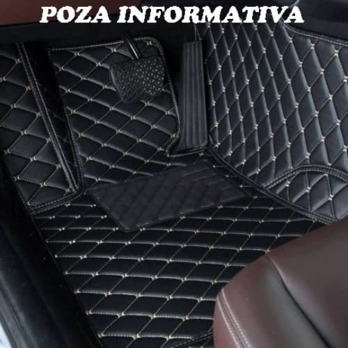 Covorase auto LUX PIELE 5D VW Sharan 2012-> ( 5D-035 cusatura bej ) 2