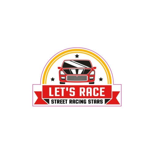 Abtibild "LET'S RACE" Cod:TAG 052 / T2