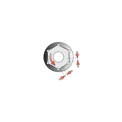 Cheie tubulară hexagonală 3/4"x32mm  Cod:YT-1312 2