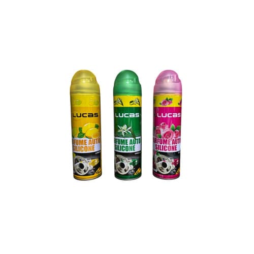 Spray siliconic pentru bord parfumat 220ml  intretinere si luciu  HL