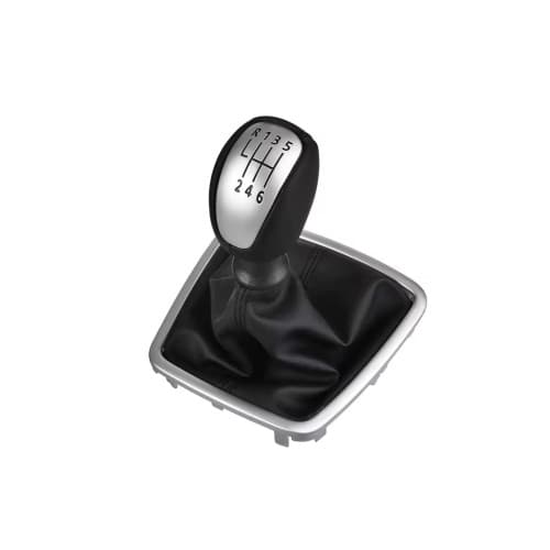 Manson schimbator imitatie piele si maner compatibil Renault Laguna III MK3  6 viteze Cod: SC-47 2
