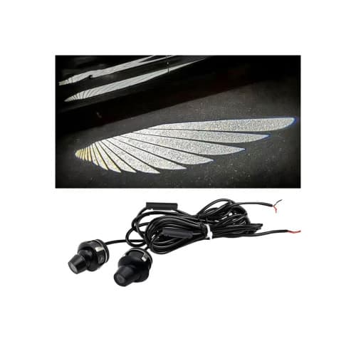 Set lampi LED 12V  efect Angel Wings   lumina alba Cod: FS-1801 2