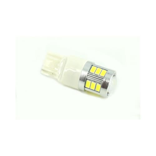 Bec o Faza T20 7440 / 5630 18SMD Canbus 9V-30V nonpolar,lumina alba Cod:JSUN20