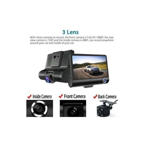 Sistem 3 camere DVR 12V  Cod:CHS-J-909DVR-3 4