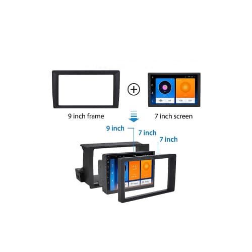 Rama adaptoare de la 9 inch la 7 inch pentru navigatii auto Cod: CHS-9LA7 3