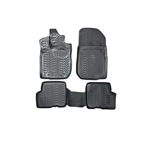 Covoare cauciuc tavita compatibile Dacia Logan  2006-2014  Cod: 3D 61537​​​​​​​​​​ / A10