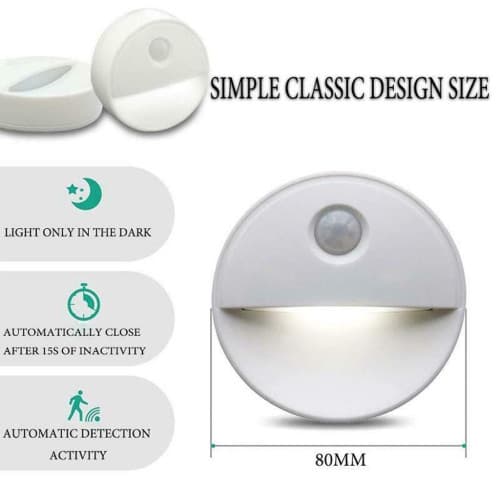 Lampa led cu senzor miscare 20lm COD:WY-010