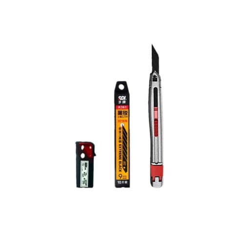 Cutter profesional metalic pentru folii auto cu lama unghi 30° Cod: 3006C