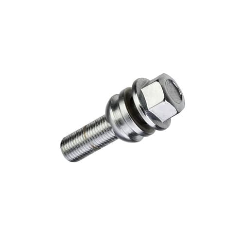 Prezoane pentru jante, M15x1,25 mm, cu con rotund, disponibile în diferite dimensiuni, cap cheie 17 3