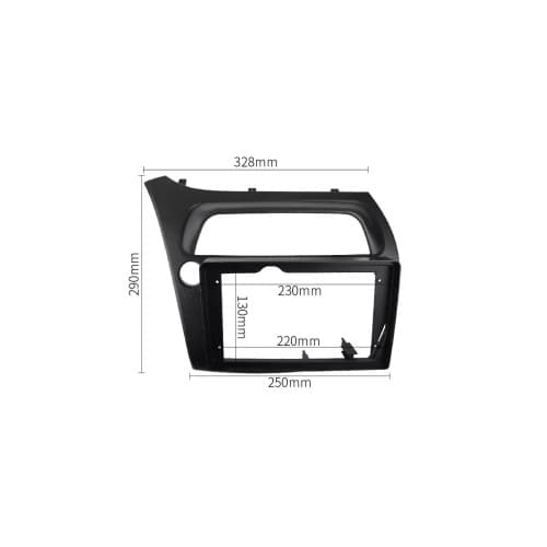 Rama Navigatie 9" cu cablaj si modul canbus compatibila Honda Civic VIII Hatchback 2006-2011 Cod: NV3250 4