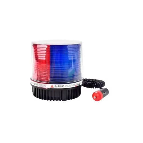 Girofar led 12v cu prindere magnetica diverse culori  Cod: G9 4