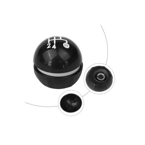 Maner  schimbator auto din plastic compatibil Fiat 500 / 500C 2007-2018  Cod: SC-186 3