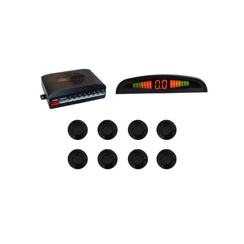 Sistem 8 senzori  parcare  si display 12V PREMIUM  Cod: XD066 2