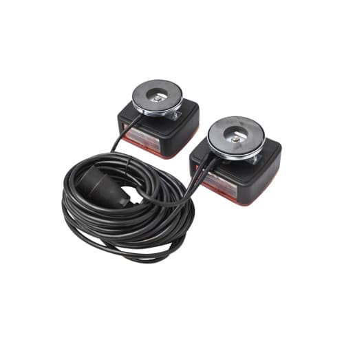 Set lampi remorca magnetice 12V set stopuri remorca cu fisa 7 pini si cablu 7.5m Cod: BK69080 4