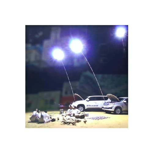 Lampa LED extensibila 4.5m, 200w 15000lm, lumina alba 6000k si telecomanda 3