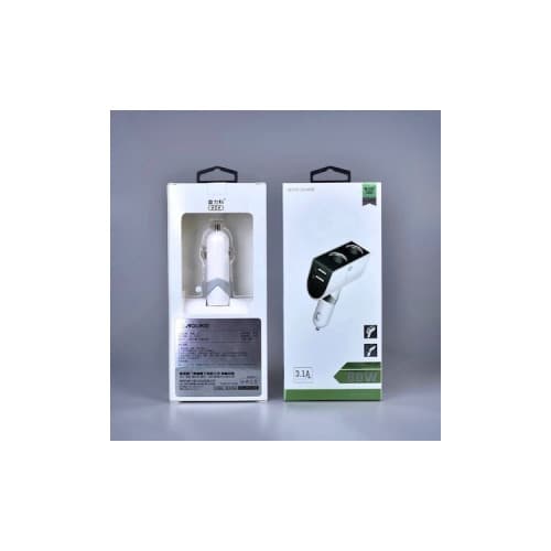 Incarcator auto 2xUSB 3.1A max cu dubla priza bricheta 12V 24V universal Cod: 5003 3