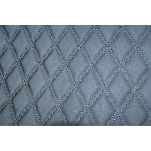 Material special pentru COVORASE auto romb negru/cusatura neagra. Cod: COV02NN