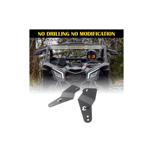 Suport LED bar universal  prindere laterala compatibil MAVERICK X3  Cod: RZR-050 2