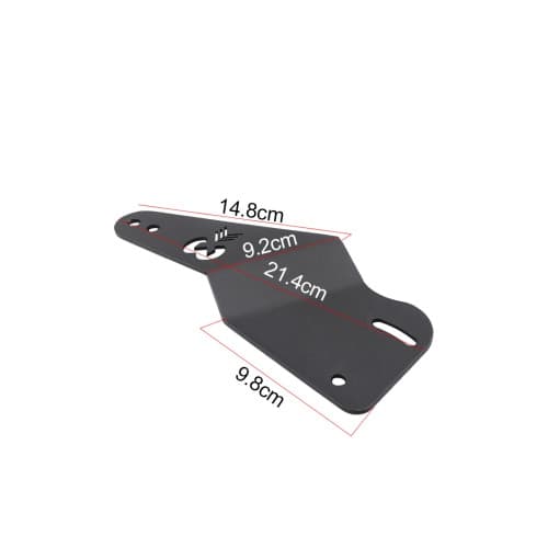 Suport LED bar universal  prindere laterala compatibil MAVERICK X3  Cod: RZR-050 3