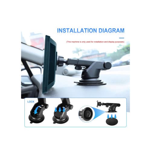 Monitor auto digital wireless 7 inch cu camera marsarier solara BSD ecran tactil camera magnetica DC12V-36V Cod: A3998 2