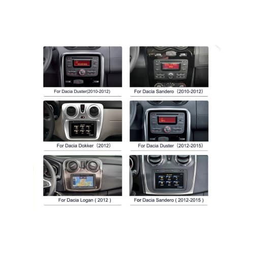 Navigatie Android 8 inch 4GB+64GB  CarPlay Android Auto compatibila  Dacia Duster,Sandero Cod: A3931 3