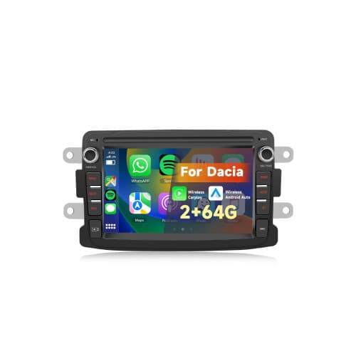 Navigatie Android ecran 7 inch 2GB+64GB CarPlay Android Auto GPS WIFI FM RDS compatibila Dacia Cod: A4105