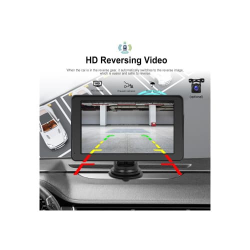 Sistem multimedia auto CarPlay Android Auto wireless ecran 7 inch HD  Cod: A3688 2