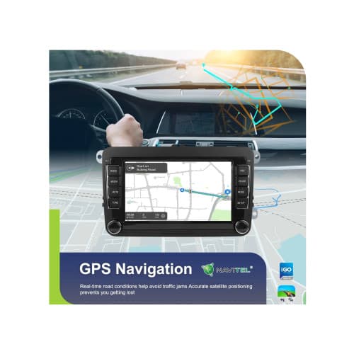 Navigatie Android 7 inch 4GB+64GB CarPlay Android Auto GPS WIFI compatibila Volkswagen  Seat Skoda  Cod: A3822 3