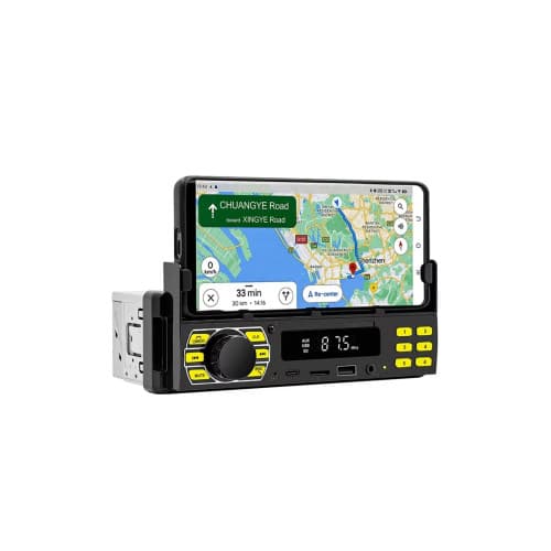 Radio MP3 player 12V cu Bluetooth si suport de telefon Cod: A3468