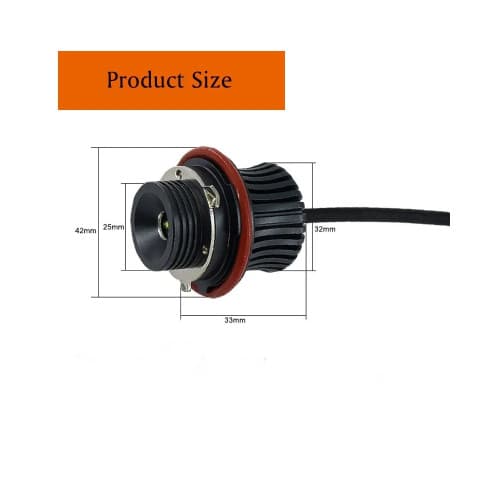 Set 2 becuri LED Marker Angel Eyes compatibil  BMW  40W Cod: A.E.2020 2