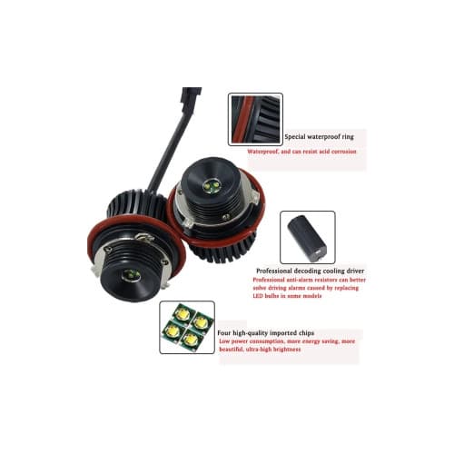 Set 2 becuri LED Marker Angel Eyes compatibil  BMW  40W Cod: A.E.2020 3