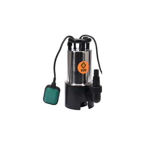 Pompa submersibila apa curata si murdara 1100W inox cu plutitor 10 m FLO Cod: 79792 2