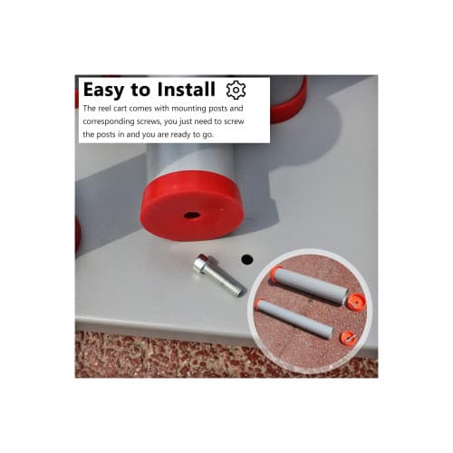 Stand de depozitare compatibil role folie/autocolant, capacitate 16 role, dimensiune 57x57cm Cod: DP-1657 3