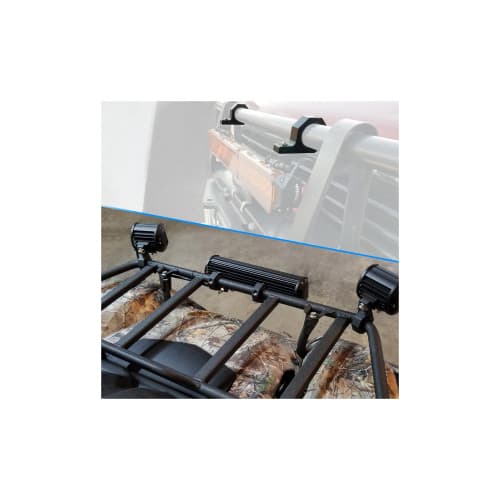 Set 2 suporti proiectoare LED universal pentru  prindere de rollbar sau bullbar  Cod: TY044 2
