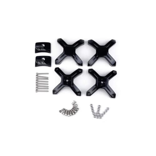 Set 2 suporti  proiectoare LED universal pentru prindere de rollbar sau bullbar    Cod: TY015 4