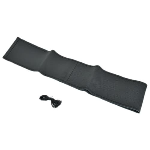 Husa volan imitatie piele  K95LUX  LATA 11.5cm marimea XXL cu ac si ata culoare negru 2