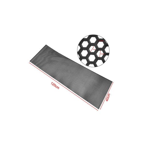 Plasa Tuning Neagra Plastic 120cmx40cm  Cod: UNIV-006