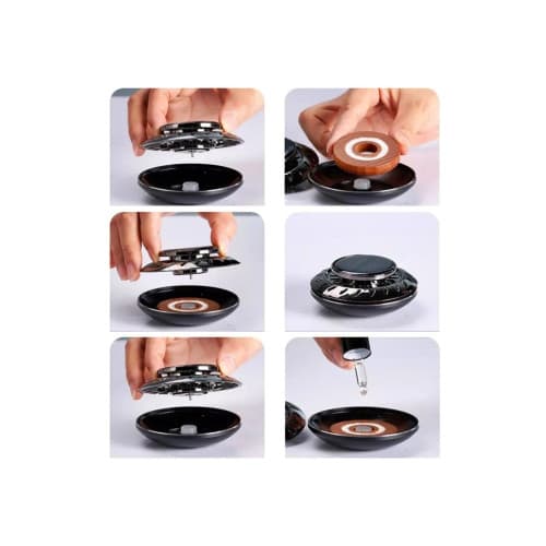 Difuzor odorizant uleiuri esentiale 10ml cu incarcare solara  Cod: FS-6160 3