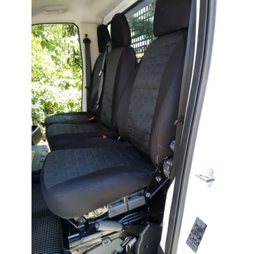 Husa auto dedicate 2+1 MERCEDES SPRINTER 2014-2018 FRACTIONATE. Calitate Premium 2