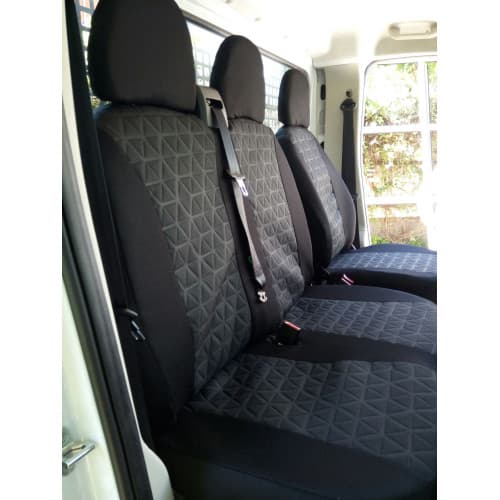 Husa auto dedicate 2+1 MERCEDES SPRINTER 2014-2018 FRACTIONATE. Calitate Premium 3