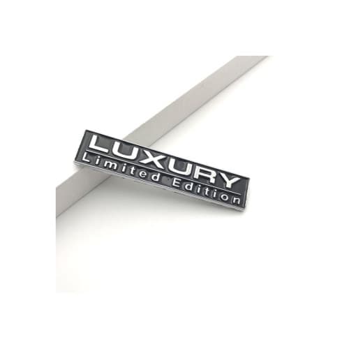 Ornament  LUXURI  7,5X1,5cm metalic Cod:JST-01