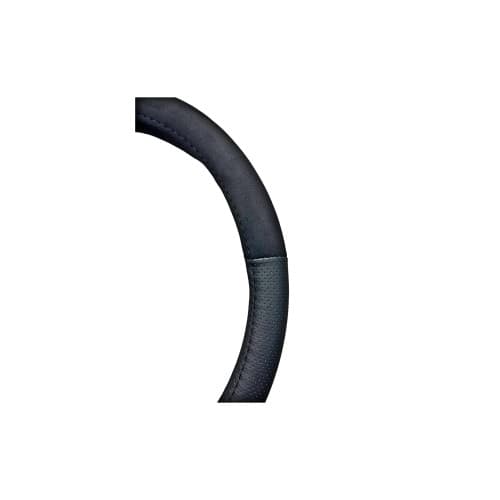 Husa volan imitatie piele si alcantara  marimea M culoare negru Cod: WK-1015 2