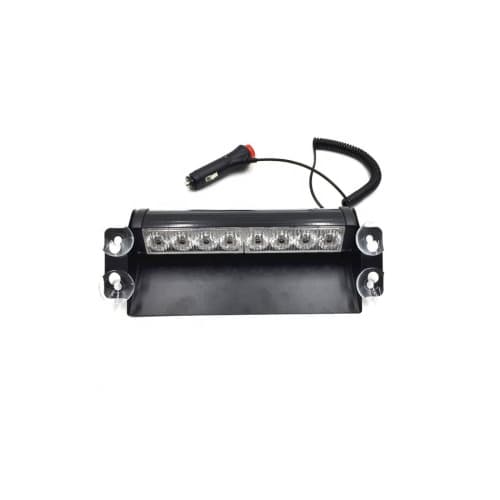 Lampa stroboscopica 12v 8W pentru parbriz cu ventuze culori multiple  Cod: TL109