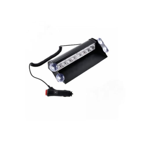 Lampa stroboscopica 12v 8W pentru parbriz cu ventuze culori multiple  Cod: TL109 2