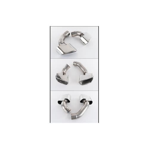 Ornament de toba compatibil BMW X5 F15-Argintiu Cod:TYH202SL 2