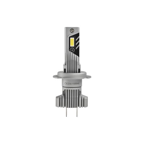 Set 2 becuri LED B01 H7 6000K pentru faruri auto, dimensiune apropiata de becul H7 standard 2